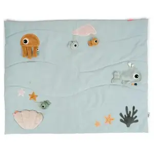 Done by Deer Tapis d'éveil sensoriel Sea friends Multicolore pas cher