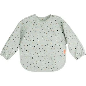 Comparateur de prix : Done by Deer Bavoir manches avec poche Happy dots Vert