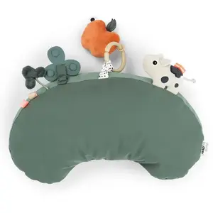 Done By Deer Coussin Tummy Time Activity Tiny Farm pas cher