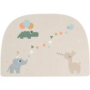 Done By Deer Silicone Placemat | Celebration Sand pas cher