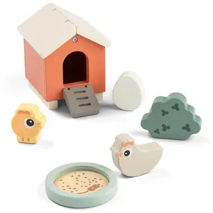 Done By Deer Jeu Set Tiny Farm Clucky pas cher