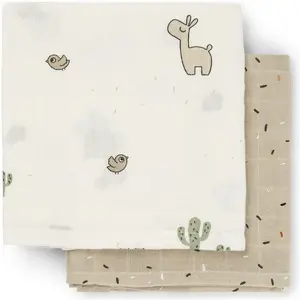 Done By Deer Lalee Hydrofiel Luiers - 2 Stuks - Sand pas cher