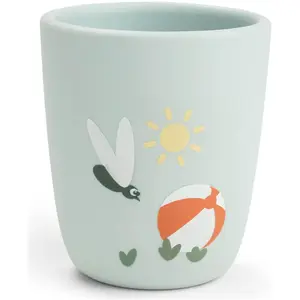 Done By Deer Playground Siliconen Mini Beker - Blue pas cher