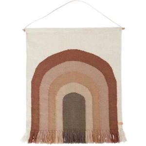 OYOY Mini Tapis mural Follow the Rainbow (100 x 124 cm) pas cher