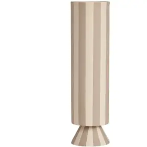 OYOY Vase gris en grès Ø8,5xH31cm - Taille unique pas cher