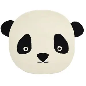 OYOY Mini Tapis rond Panda (110 cm) pas cher
