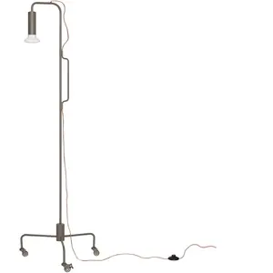 Hübsch Ido Floor Lamp Brown pas cher