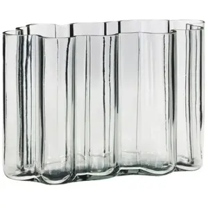 Hübsch Vase Hubsch Interior Umber - transparent - 31x17x21 cm pas cher