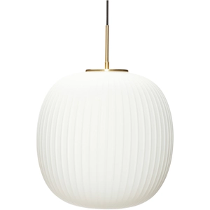 Hübsch Serene Pendant Ø42 White pas cher