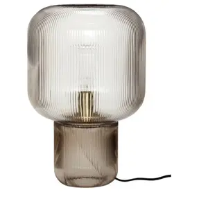 Hübsch Pirum Table Lamp Brown pas cher