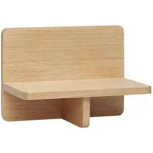 Étagère murale Hubsch Interior Less - naturel - 35x22x25 cm pas cher