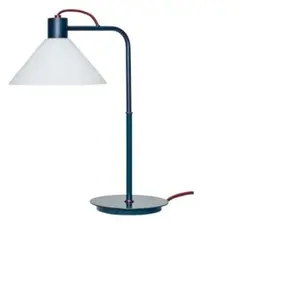 Hübsch Lampe de table Hubsch Interior Spot - bleu pétrole - 37x22x44 cm/E27 pas cher