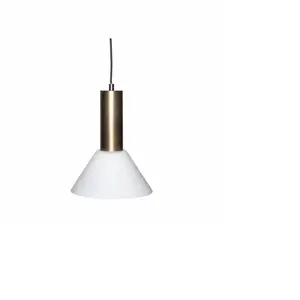 Hübsch Contrast Pendant Burnished brass pas cher