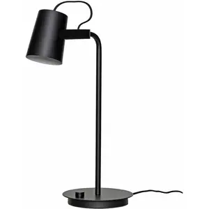 Hübsch Lampe de table Hubsch Interior Ardent - noir/noir - 35x20x54 cm/E14 pas cher