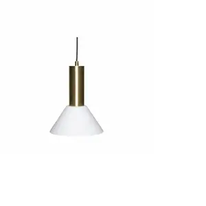 Hübsch Contrast Pendant Brass pas cher