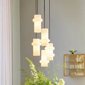 Hübsch hanglamp Pilule Shiny White pas cher
