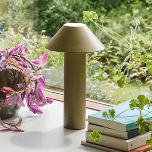 Hübsch Tower Table Lamp Dark green pas cher