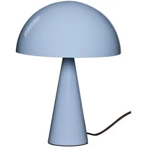 Hübsch Mush Table Lamp Mini Ice Blue pas cher