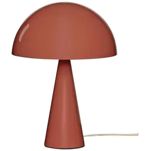 Hübsch Mush Table Lamp Mini Red pas cher