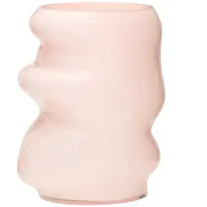 Hübsch, Vase, Lote Vase Rosa (1x, 3.95 l) pas cher
