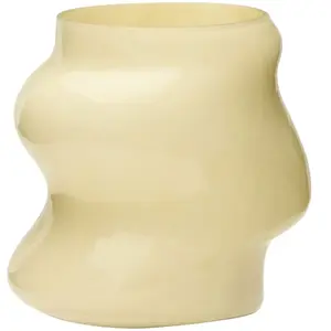 Hübsch, Vase, Lote Vase Sandfarben (1x, 3.20 l) pas cher