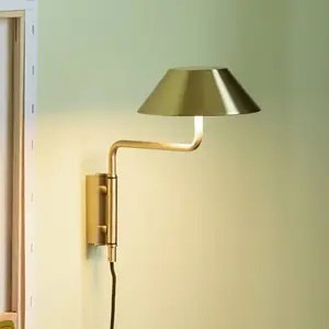 Hübsch wandlamp Cover Brons pas cher