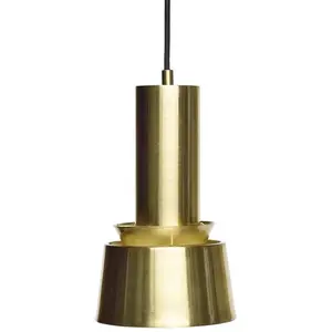 Furnified Lampe Hubsch Interior Mono - laiton - 15x26 cm pas cher