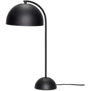 HÜBSCH INTERIOR - Tafellamp van zwart metaal - ø23xh48cmVendu parcdiscount