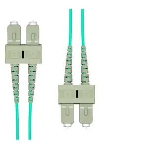 ProXtend - Cordon de raccordement - SC/UPC multimode (M) pour SC/UPC multimode (M) - 5 m - 2 mm - fibre optique - duplex - 125 microns - OM3 - sans halogène - turquoise