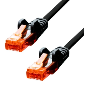 Comparateur de prix : ProXtend V-6UTP-07B netwerkkabel Zwart 7 m Cat6 U/UTP (UTP)