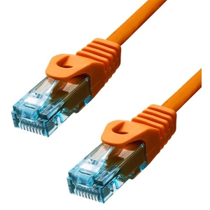 Comparateur de prix : ProXtend - Cordon de raccordement - RJ-45 (M) pour RJ-45 (M) - 3 m - 6 mm - UTP - CAT 6a - IEEE 802.3at - sans halogène, moulé, sans crochet, bloqué - orange