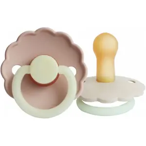 Frigg Daisy Night Fopspeen - 6-18 mnd (2 stuks) - Cream/BlushVendu parbol