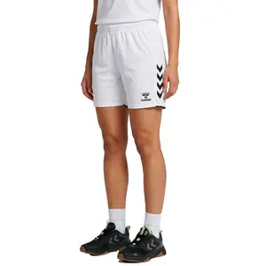 Hummel Damen Core 2.0 Shorts 230831 White/Black-L pas cher