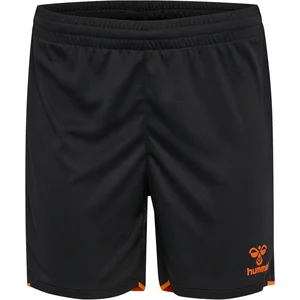 Hummel Damen Core 2.0 Shorts 230831 Black/Orange Tiger-XL pas cher