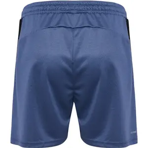 Hummel Damen Multi Pl Shorts 225908 Blue Indigo-M pas cher