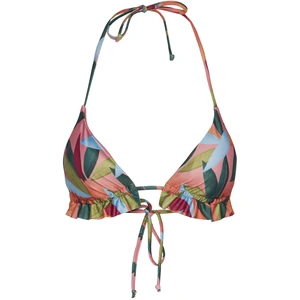 Haut de maillot de bain - Pieces - Amanda - Orange - Blazing orange tropical flower - Qualité et durabilité pas cher