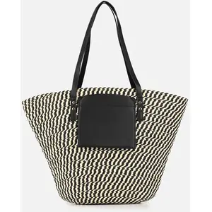 Pieces Pcamina Shoulder Bag Nature detail Black Onyx BEIGE One Size pas cher