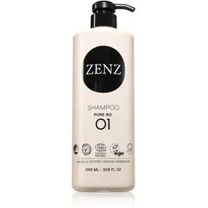 Zenz, Shampoing, Organic No.01 Pure Shampooing Femmes 1000 ml (1000 ml, Shampoing liquide) pas cher