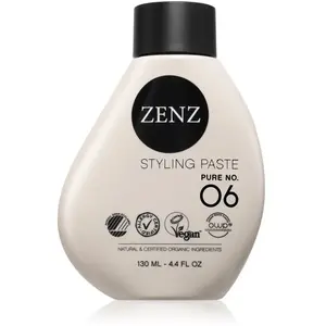 Zenz, Gel pour cheveux, Organic No.06 Pure Styling Paste 130 ml (Crème capillaire, 130 ml) pas cher