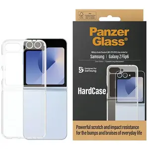 Comparateur de prix : PanzerGlass HardCase hoesje voor Samsung Galaxy Z Flip 6 - transparant