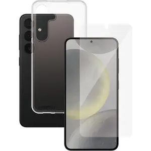 PanzerGlass Safe Pack verre + étui (50 pièce(s), Samsung Galaxy S24+), Téléphone portable : film de protection, Transparent pas cher