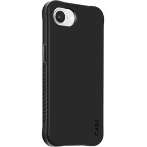 Comparateur de prix : CARE by PanzerGlass Samba - Coque de protection pour téléphone portable - à la mode - compatibilité avec MagSafe - polyuréthanne thermoplastique (TPU) - noir - pour Apple iPhone 16e