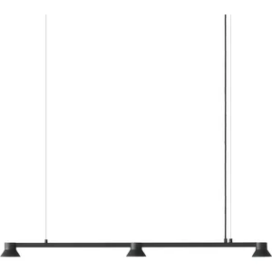 Normann Copenhagen Hat Linear Hanglamp Small Zwart