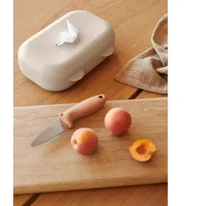 LIEWOOD Lot 2 couteaux métal Perry - rose TU pas cher