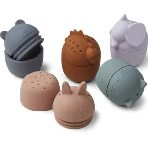 Liewood Lot de 5 jouets de bain Gaby Multi mix pas cher