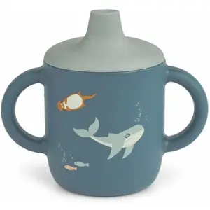 Liewood Tasse à bec en silicone Neil Arctic Sea pas cher