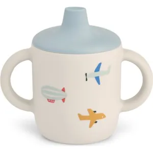 Liewood Tasse à bec en silicone Neil Aviator Ecru pas cher