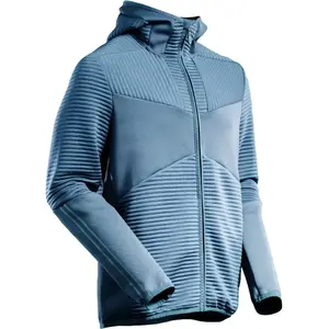 MASCOT Customized Fleece capuchontrui rits - 22603-681 - ijsblauw - maat XXL pas cher