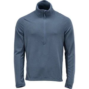 Mascot Customized Microfleece trui met korte rits 22703-639 - steenblauw - 3XL