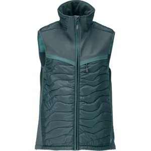 Gilet de travail thermique MASCOT Customized - 22365-318-06 M-Vert-XL pas cher
